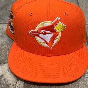 Blue Jay Orange Baseball Cap